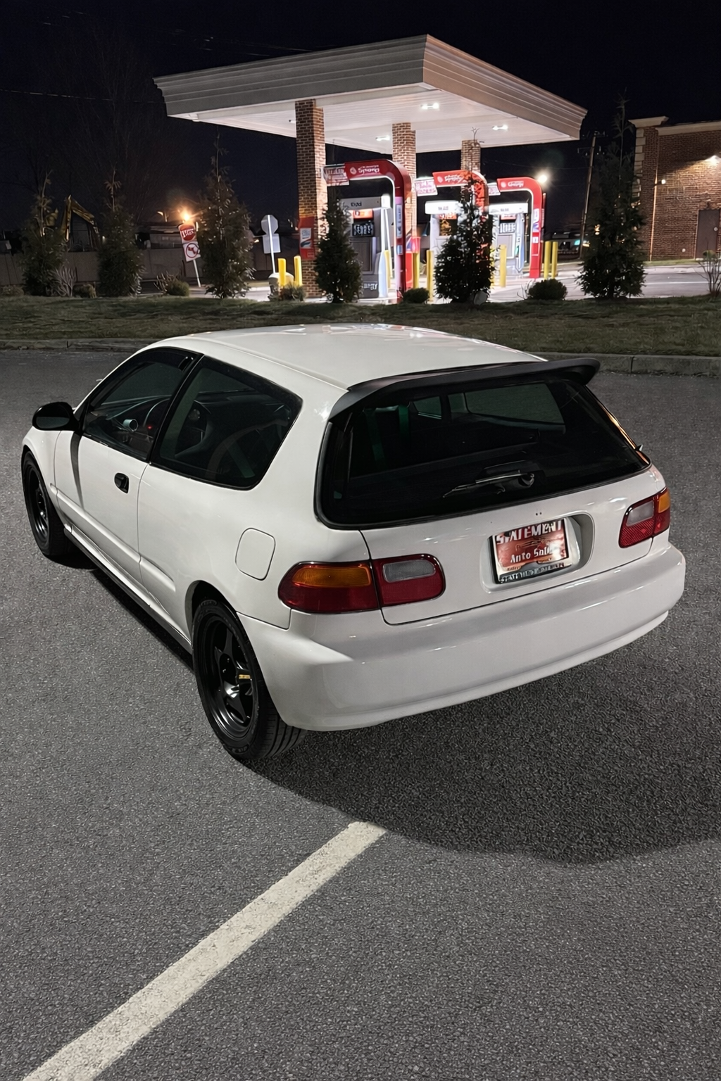 WHITE EG Hatchback Digital Download