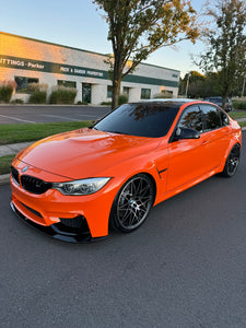 Fire Orange BMW f80 Digital download