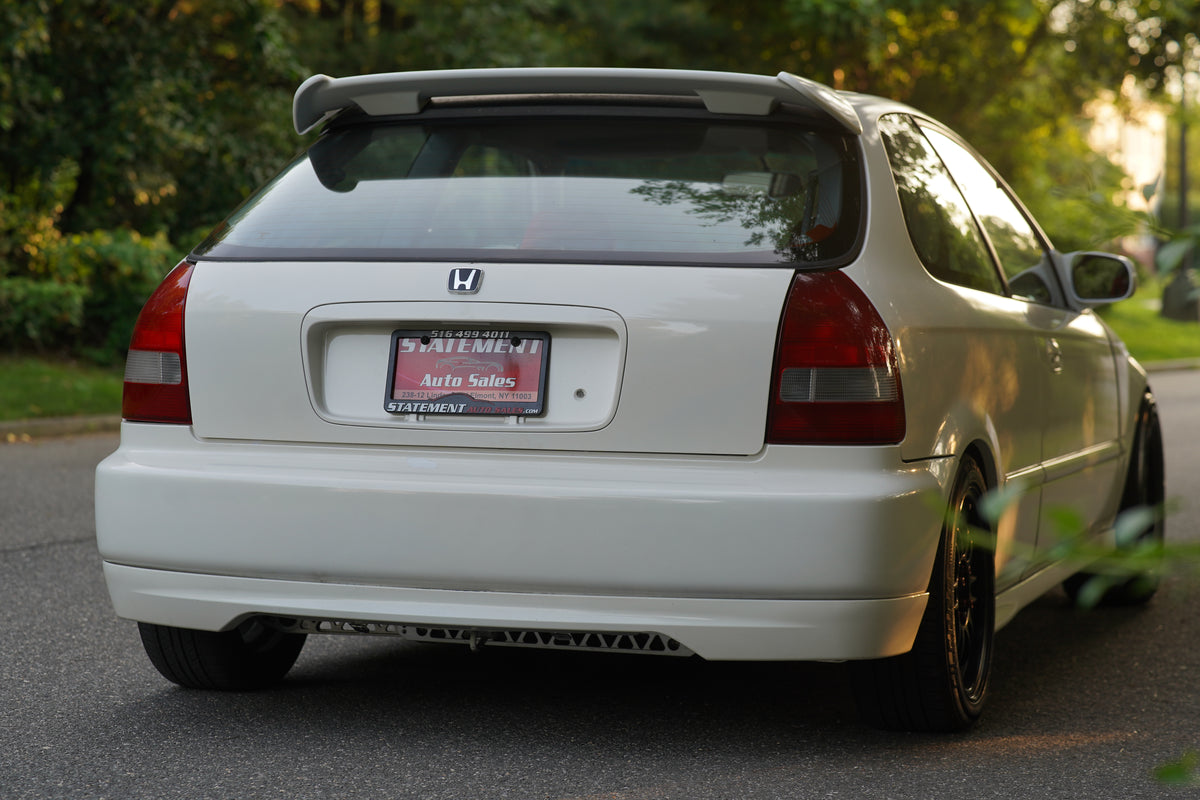 White Civic EK Hatchback