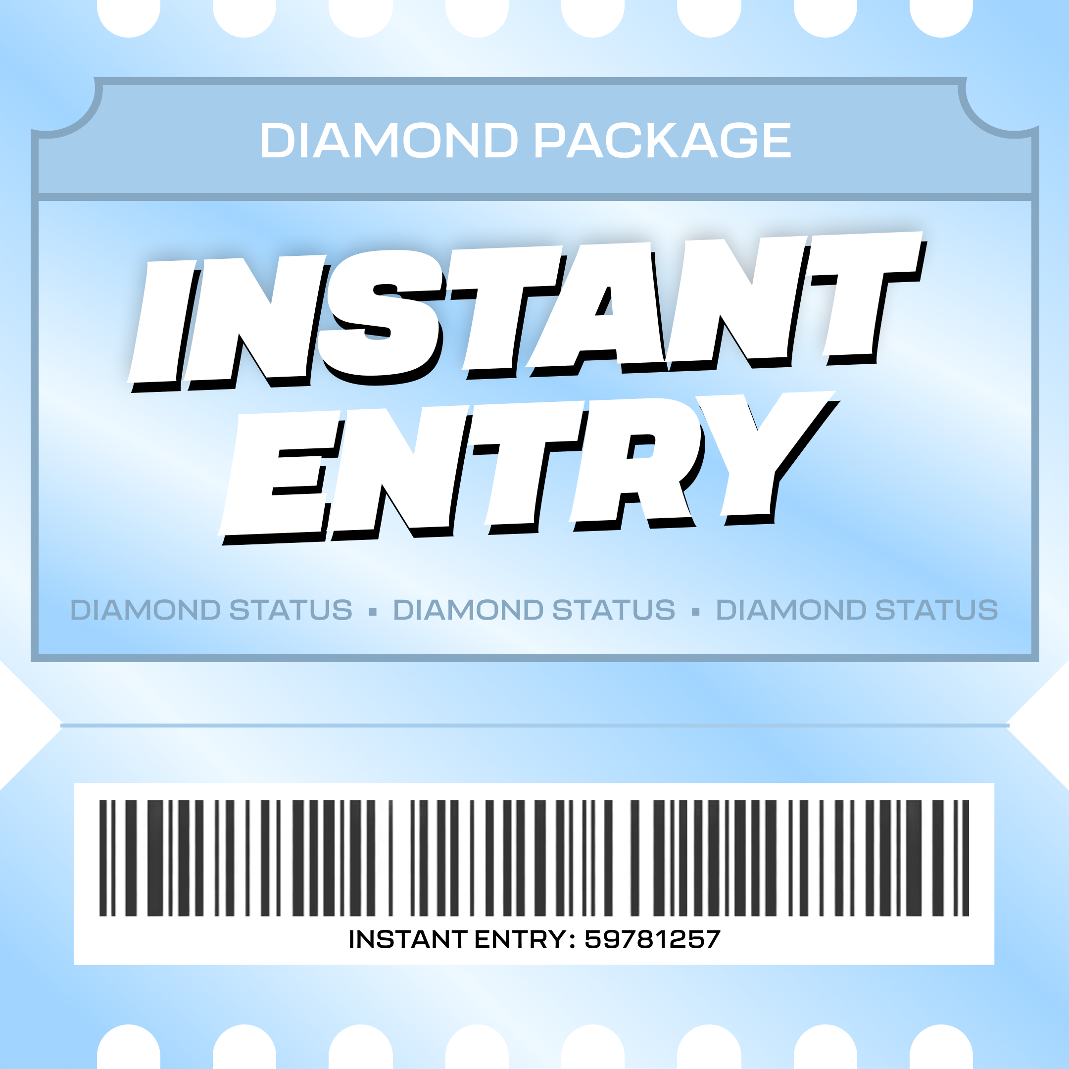 DIAMOND INSTANT ENTRY