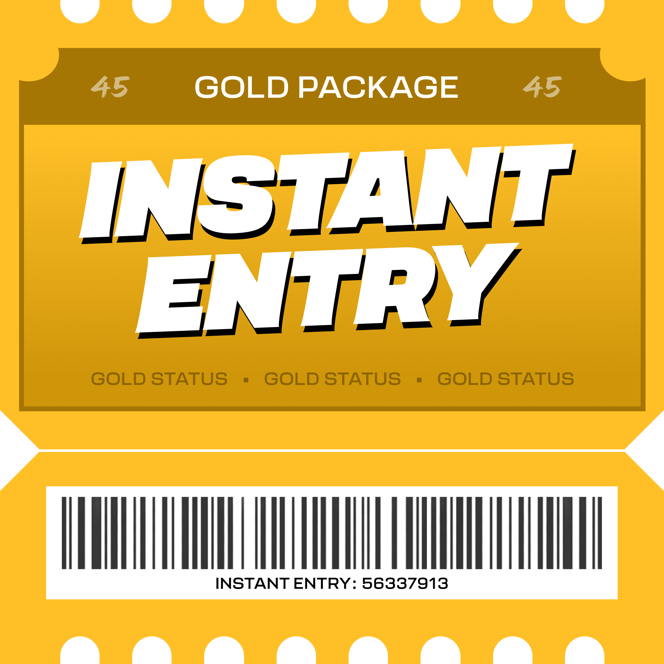 GOLD INSTANT ENTRY