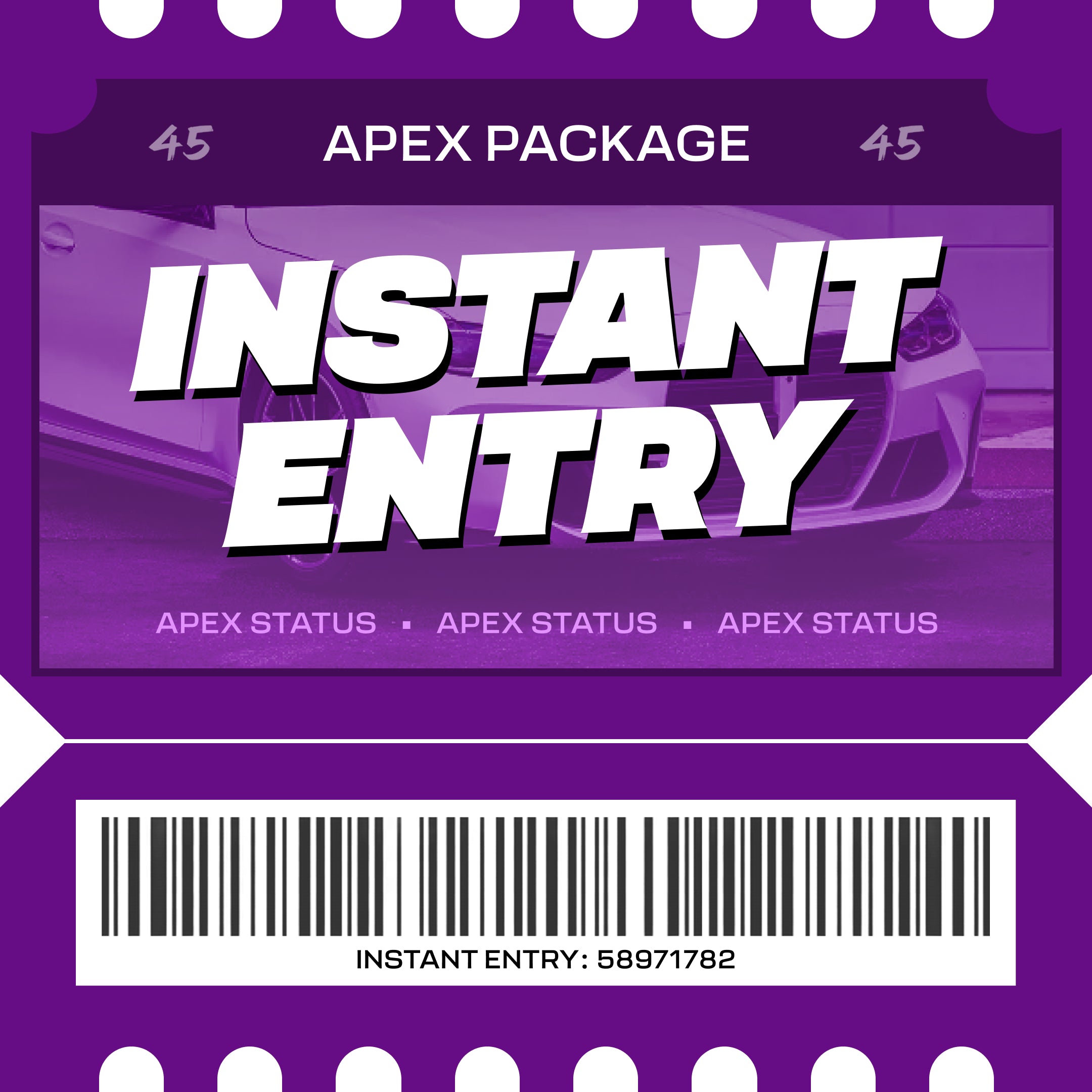 APEX INSTANT ENTRY
